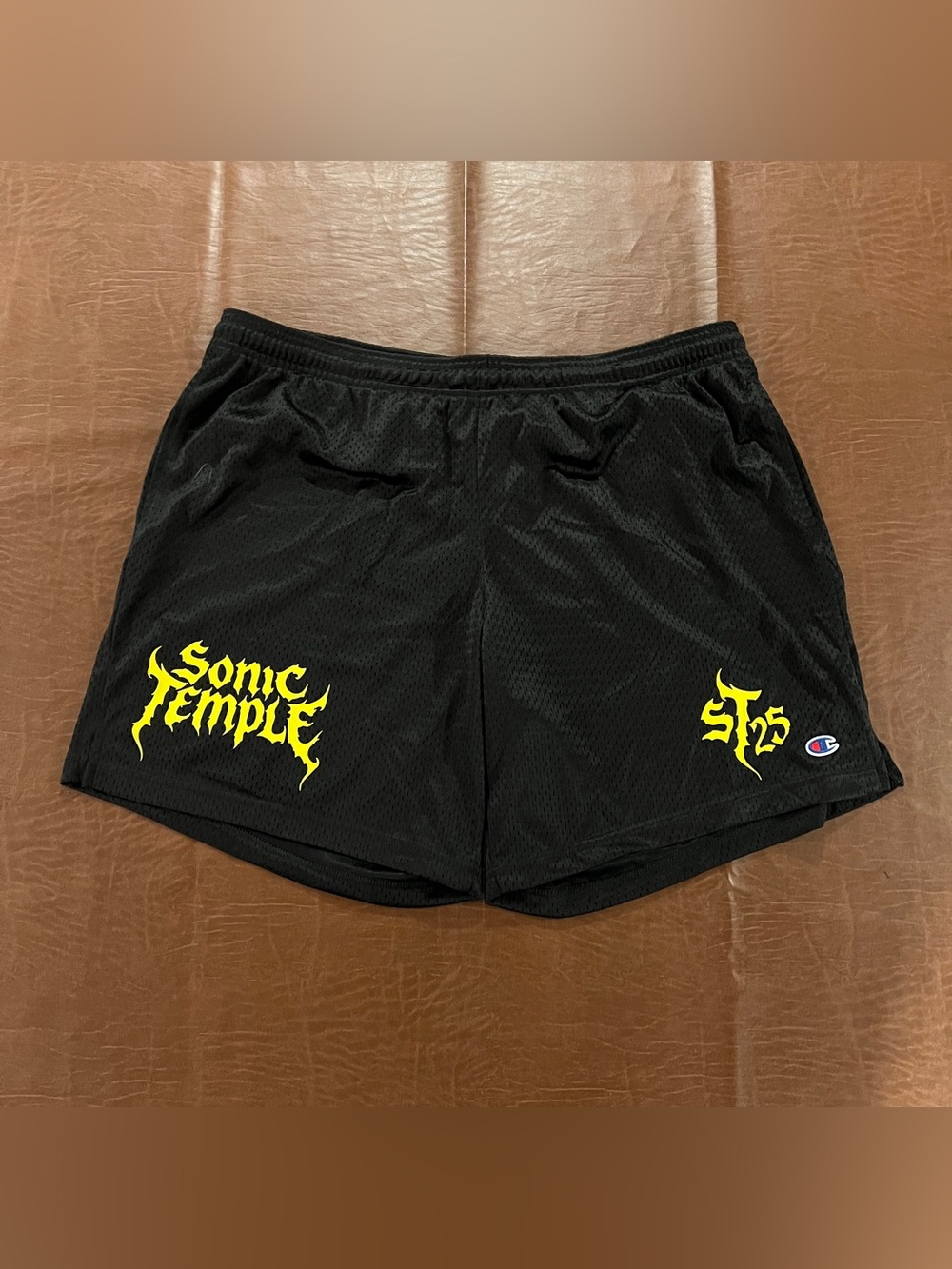 New Champion Sonic Temple Columbus Ohio Men’s Athletic Mesh Shorts - Size XL